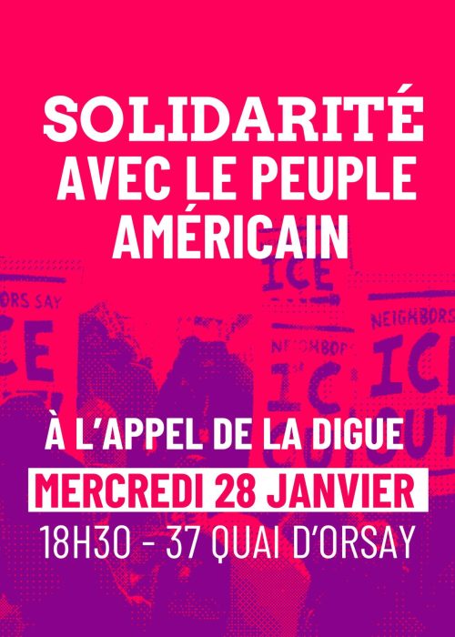 Soutien au peuple américain